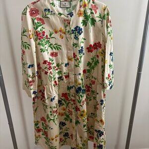 Tuckernuck Desert Bloom Royal Shirt Dress